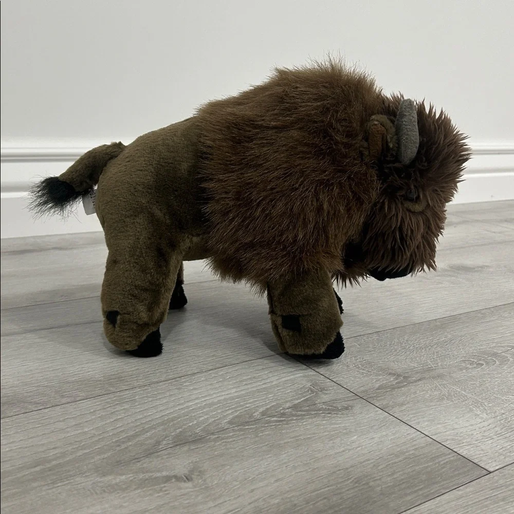 Wild Republic Yellowstone Buffalo Bison Soft Plush Stuffed Animal